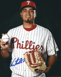 AUTOGRAPHED VICTOR ARANO 8X10 Philadelphia Phillies Photo
