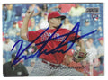 Autographed VICTOR ARANO Philadelphia Phillies 2018 Topps Stadium Club Card