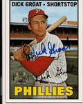 DICK GROAT Autographed 2001 Topps Archive Card