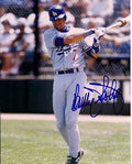 AUTOGRAPHED BILLY ASHLEY 8x10 Los Angeles Dodgers photo