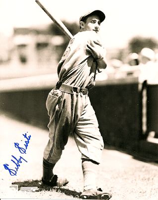 AUTOGRAPHED  SIBBY SISTI 8X10 Boston Braves Photo