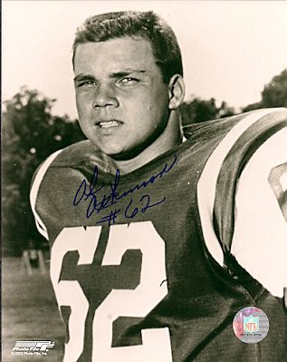 Autographed AL ATKINSON 8x10 New York Jets photo