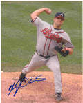AUTOGRAPHED SIGNED photo KYLE DAVIES Atlanta Braves