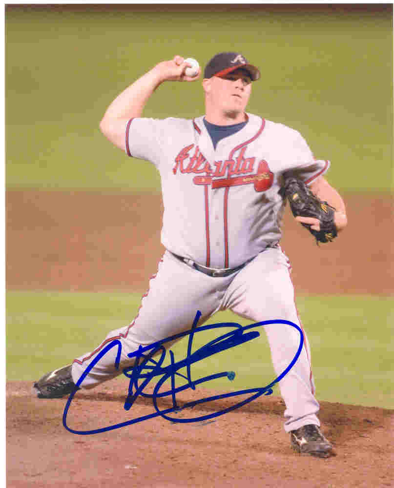 AUTOGRAPHED SIGNED photo CHAD PARONTO Atlanta Braves
