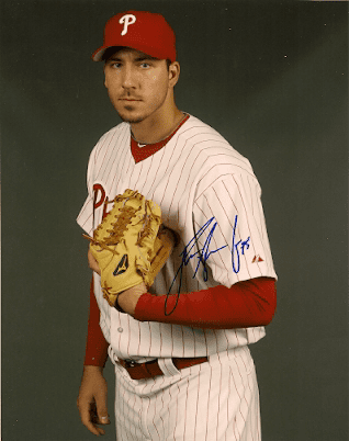 AUTOGRAPHED PHILLIPPE AUMONT 8X10 Philadelphia Phillies Photo