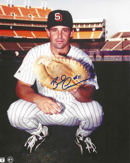 AUTOGRAPHED BRAD AUSMUS 8X10 San Diego Padres photo
