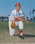 AUTOGRAPHED DICK GROAT 8X10 St. Louis Cardinals Photo