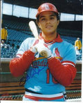 AUTOGRAPHED SIXTO LEZCANO 8X10  St. Louis Cardinals Photo