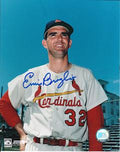 AUTOGRAPHED SIGNED photo ERNIE BROGLIO Cardinals