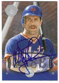 Autographed WALLY BACKMAN New York Mets 2004 Upper Deck Timeless Teams Card #289