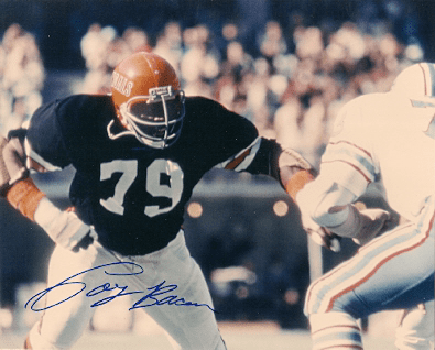 Autographed COY BACON 8x10 Cincinnati Bengals Photo