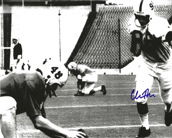Autographed CHRIS BAHR 8X10 Penn State University Photo
