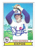 Autographed STAN BAHNSEN Montreal Expos 1979 Topps card