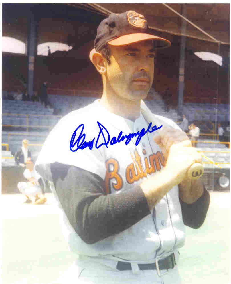 AUTOGRAPHED CLAY DALRYMPLE 8x10 Baltimore Orioles Photo