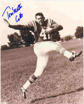 AUTOGRAPHED 8X10 photo TOM MATTE Baltimore Colts