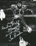 Autographed TOM BANKS "Monday Night Monsoon" 8x10 St. Louis Cardinals Photo