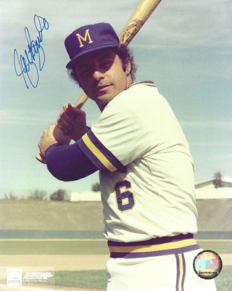 AUTOGRAPHED  SAL BANDO  8x10 Milwaukee Brewers Photo