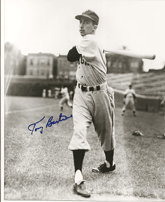 AUTOGRAPHED TONY BARTIROME 8x10 Pittsburgh Pirates