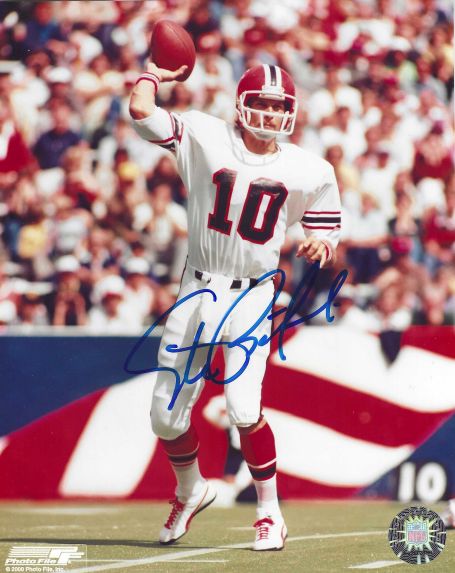 Autographed STEVE BARTKOWSKI 8x10 Atlanta Falcons Photo
