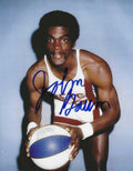 Autographed JOHN BAUM 8X10 New York Nets Photo