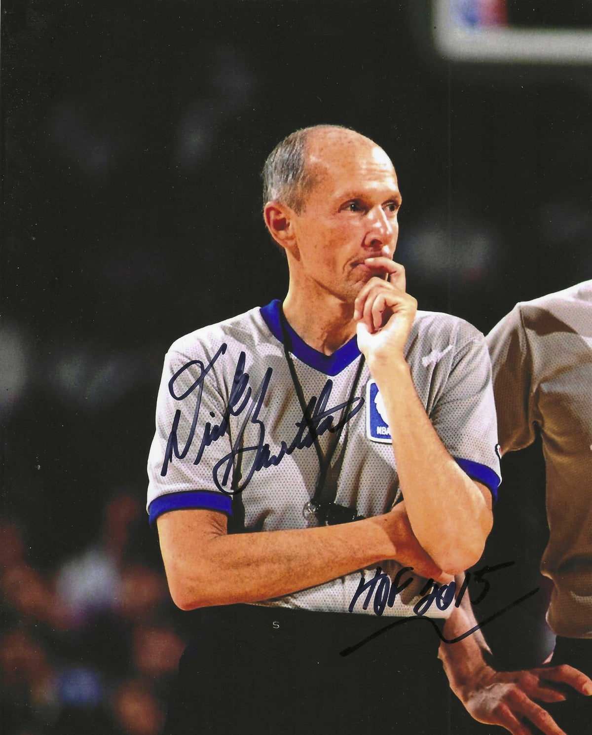 Autographed DICK BAVETTA "HOF 2015" 8X10 Basketball Hall of Fame photo