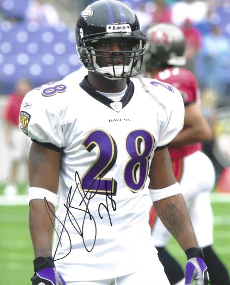 Autographed GARY BAXTER 8x10 Baltimore Ravens Photo