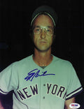AUTOGRAPHED ED BRINKMAN 8x10 New York Yankees Photo PSA