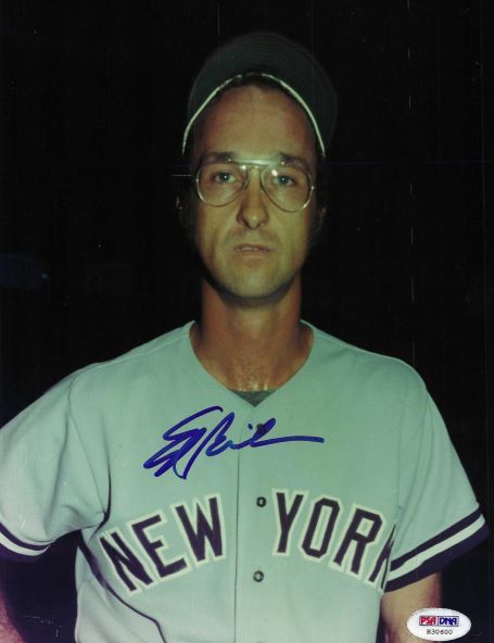 AUTOGRAPHED ED BRINKMAN 8x10 New York Yankees Photo PSA