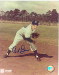 AUTOGRAPHED CARL ERSKINE 8X10 Brooklyn Dodgers Photo