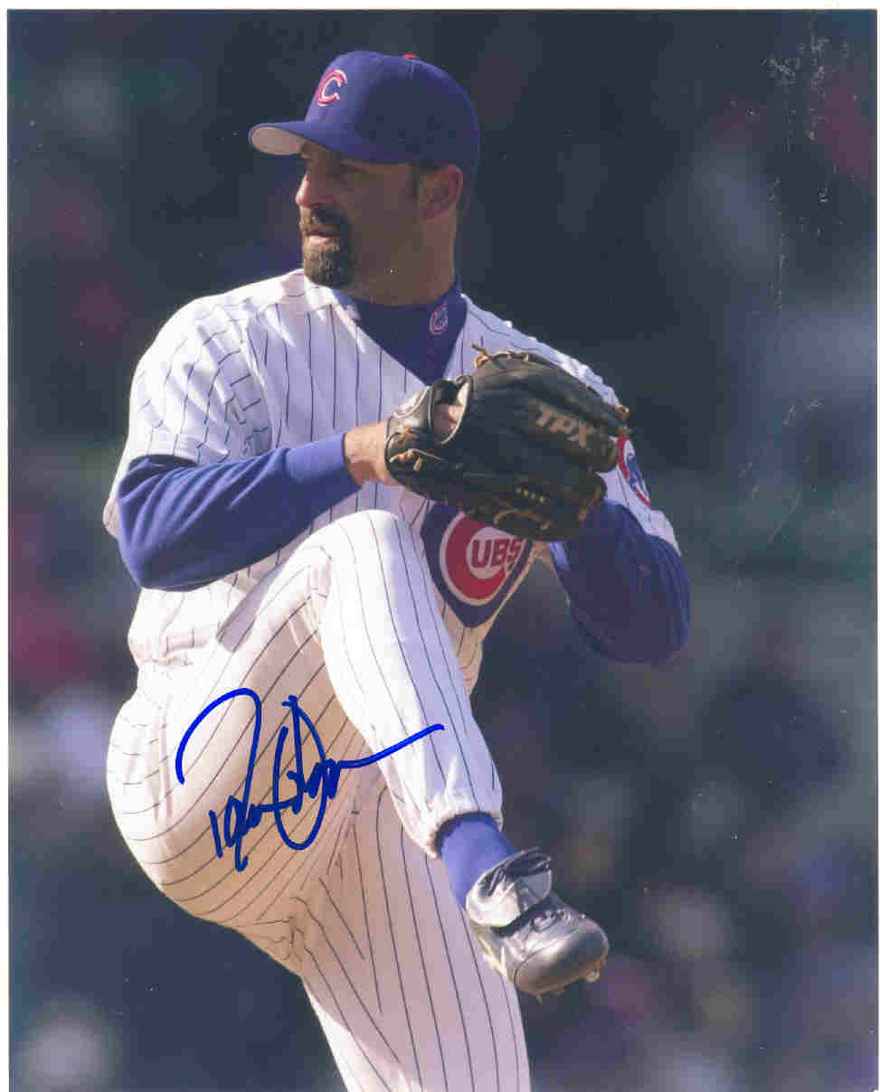 AUTOGRAPHED SIGNED photo DONOVAN OSBORNE Chicago Cubs
