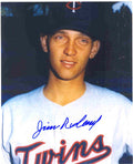 AUTOGRAPHED JIM ROLAND 8x10 Minnesota Twins Photo