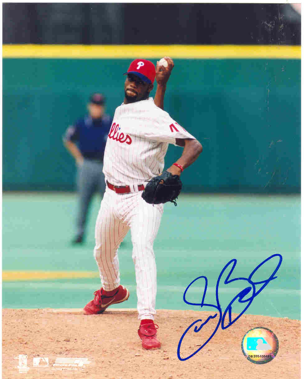 AUTOGRAPHED JASON BOYD 8x10 Philadelphia Phillies Photo