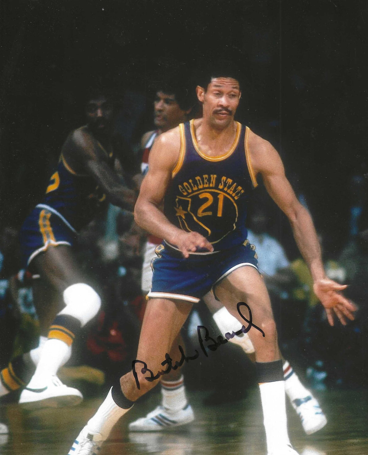 AUTOGRAPHED Butch Beard 8x10 Golden State Warriors