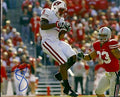Autographed TRAVIS BECKUM Wisconsin Badgers photo