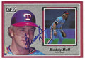 Autographed BUDDY BELL Texas Rangers 1983 DONRUSS Action All Star Card #40