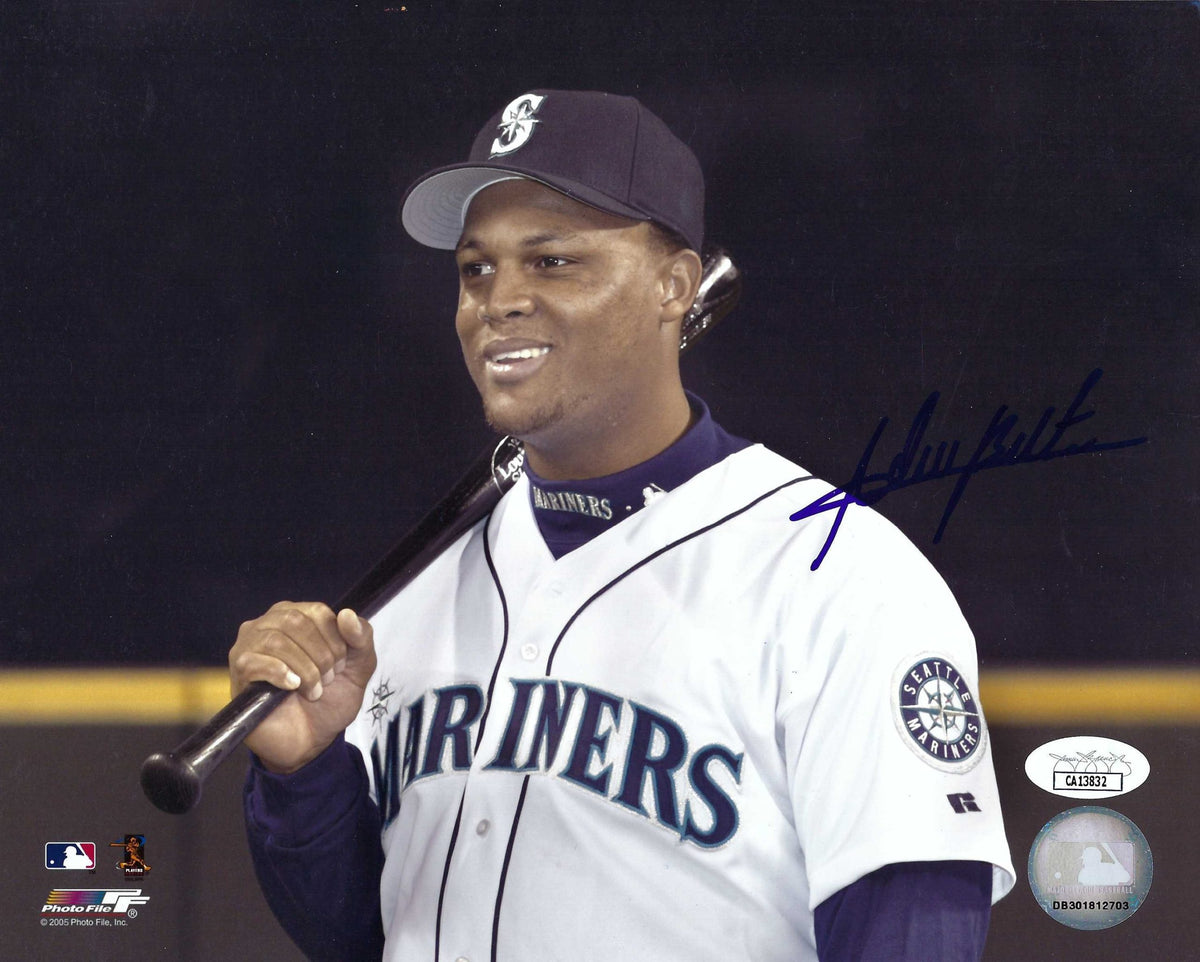 Autographed Adrian Beltre  HoF Seattle Mariners 8x10 photo w/ JSA COA