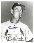 AUTOGRAPHED VERN BENSON 8x10 St. Louis Cardinals photo