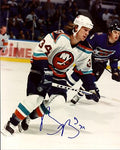 Autographed BRYAN BERARD 8X10 New York Islanders Photo