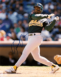 AUTOGRAPHED  photo GERONIMO BERROA Oakland A's