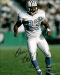 Autographed  BLAINE BISHOP Houston Oilers photo