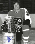 Autographed TOM BLADON 8X10 Philadelphia Flyers Photo