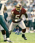 Autographed HB Blades 8x10 photo Washington Redskins