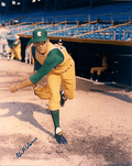 UTOGRAPHED  photo GIL BLANCO Kansas City A's