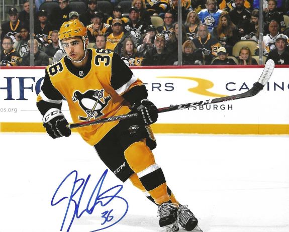 Autographed JOSEPH BLANDISI 8x10 Pittsburgh Penguins Photo