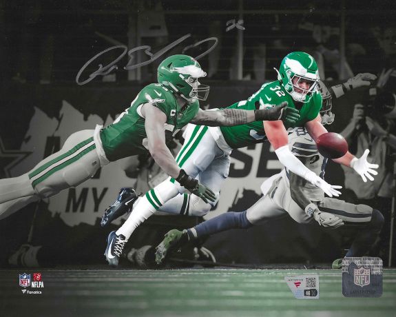 Autographed REED BLANKENSHIP 8X10 Philadelphia Eagles Photo Fanatics