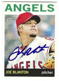 Autographed JOE BLANTON Los Angeles Angels 2013 Topps Heritage Card