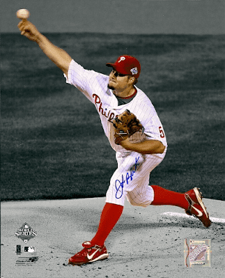 AUTOGRAPHED JOE BLANTON 8x10 Philadelphia Phillies Photo