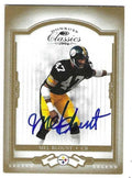 Autographed MEL BLOUNT Pittsburgh Steelers 2004 Donruss Classics Football card