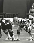 Autographed BOB JOHNSON 8x10 Cincinnati Bengals Photo