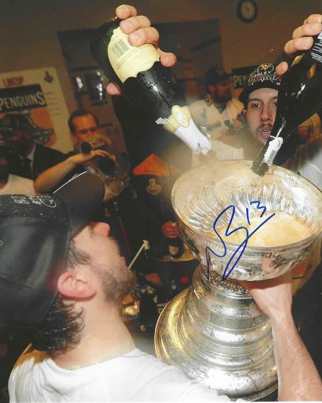 Autographed Nick Bonino Pittsburgh Pensguins 8x10  Photo
